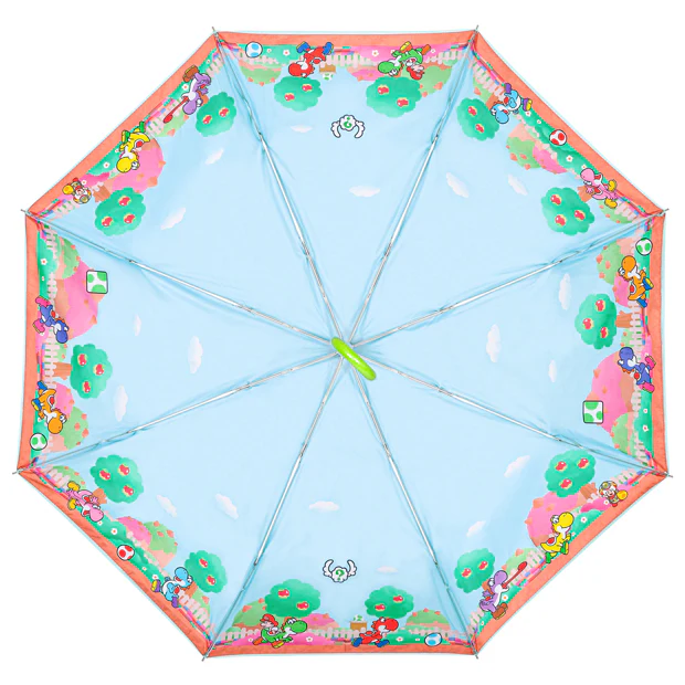 【訂貨】USJ Yoshi‘s Adventure 晴雨兩用傘 遮光傘 縮骨遮 折傘 摺曡傘