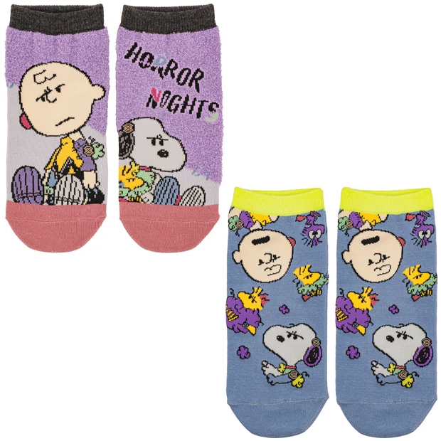 【訂貨】USJ Halloween Snoopy Horror Nights 2026 - 襪子（兩對套裝）