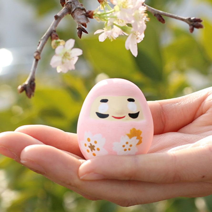 日本 中川政七 櫻花達摩