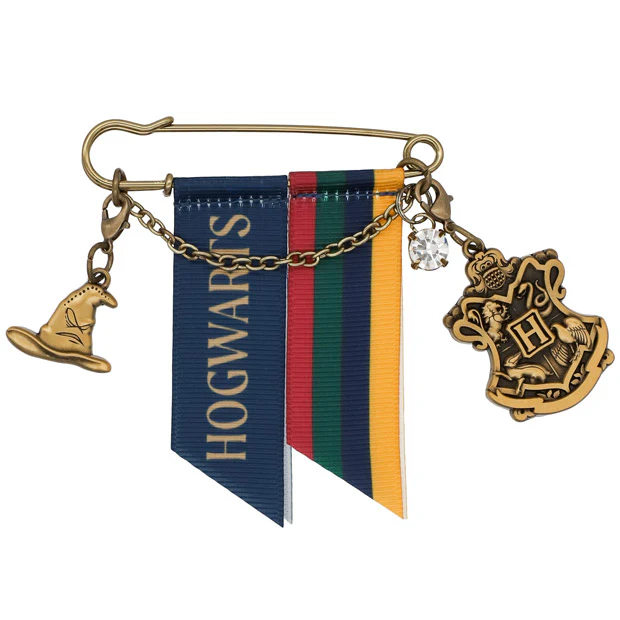 【訂貨】USJ 哈利波特 HOGWARTS - 扣針連小吊飾