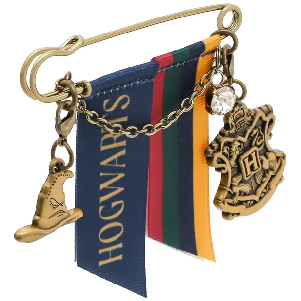 【訂貨】USJ 哈利波特 HOGWARTS - 扣針連小吊飾