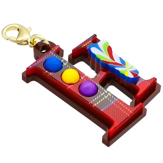 【訂貨】USJ 25週年紀念 Hami-kuma 系列 - 字母小吊飾