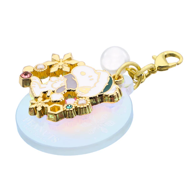 【訂貨】USJ PEANUTS Snowy Sparkles Snoopy 史努比聖誕系列 - Charm Set 小吊飾