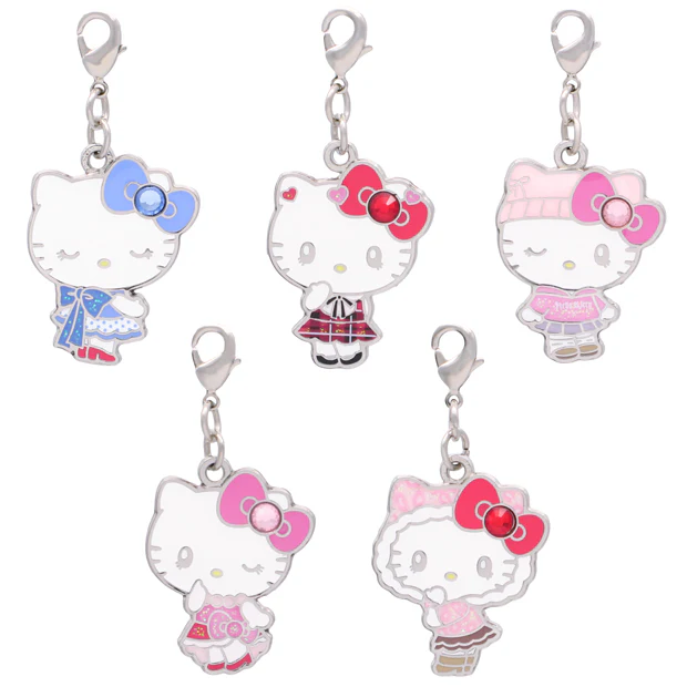 【訂貨】USJ Hello Kitty 5pcs Charm Set 小吊飾套裝