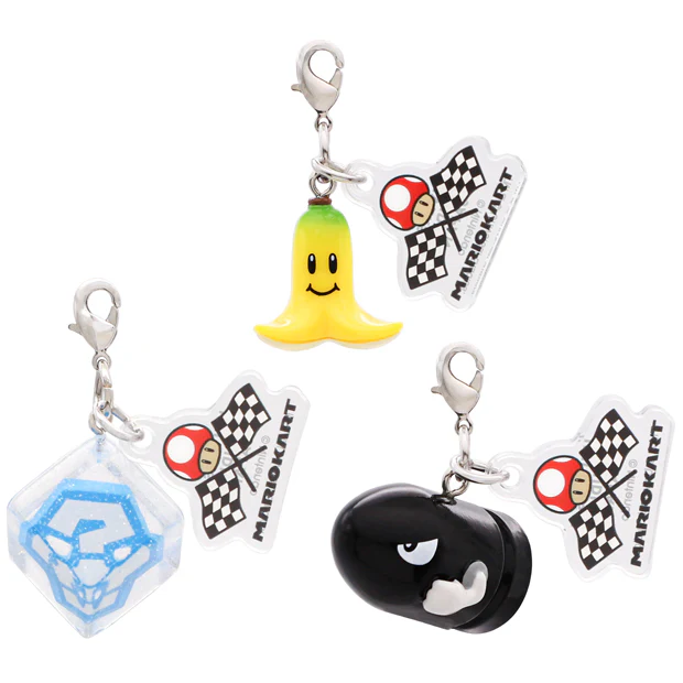 【訂貨】USJ 任天堂 Mario Kart 小吊飾 3pcs