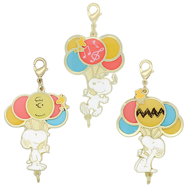 【訂貨】USJ PEANUTS Snoopy & Woodstock Charm Set 氣球小吊飾 3pcs