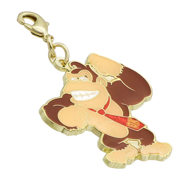 【訂貨】USJ 任天堂世界 Donkey Kong 系列 - 小吊飾 Metal Charm Set ４pcs