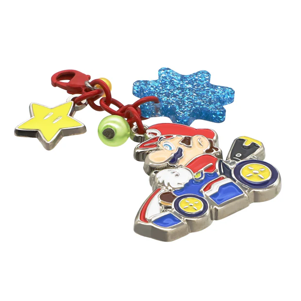 【訂貨】USJ 25th Discover U 週年紀念系列 - 任天堂 Mario & 庫巴 小吊飾 2pcs