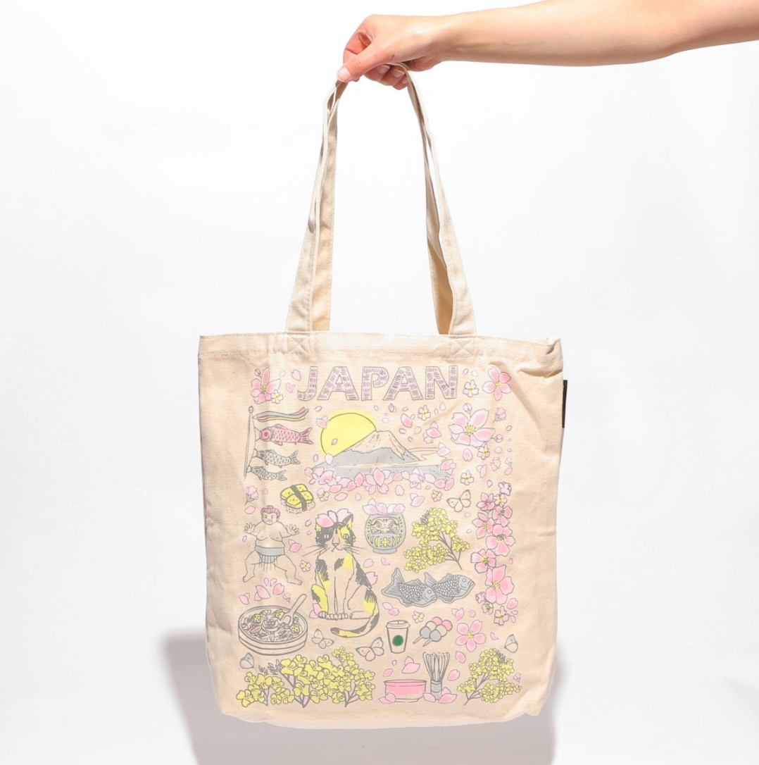 【訂貨】日本 Starbucks Been There Series 手提袋 - Spring