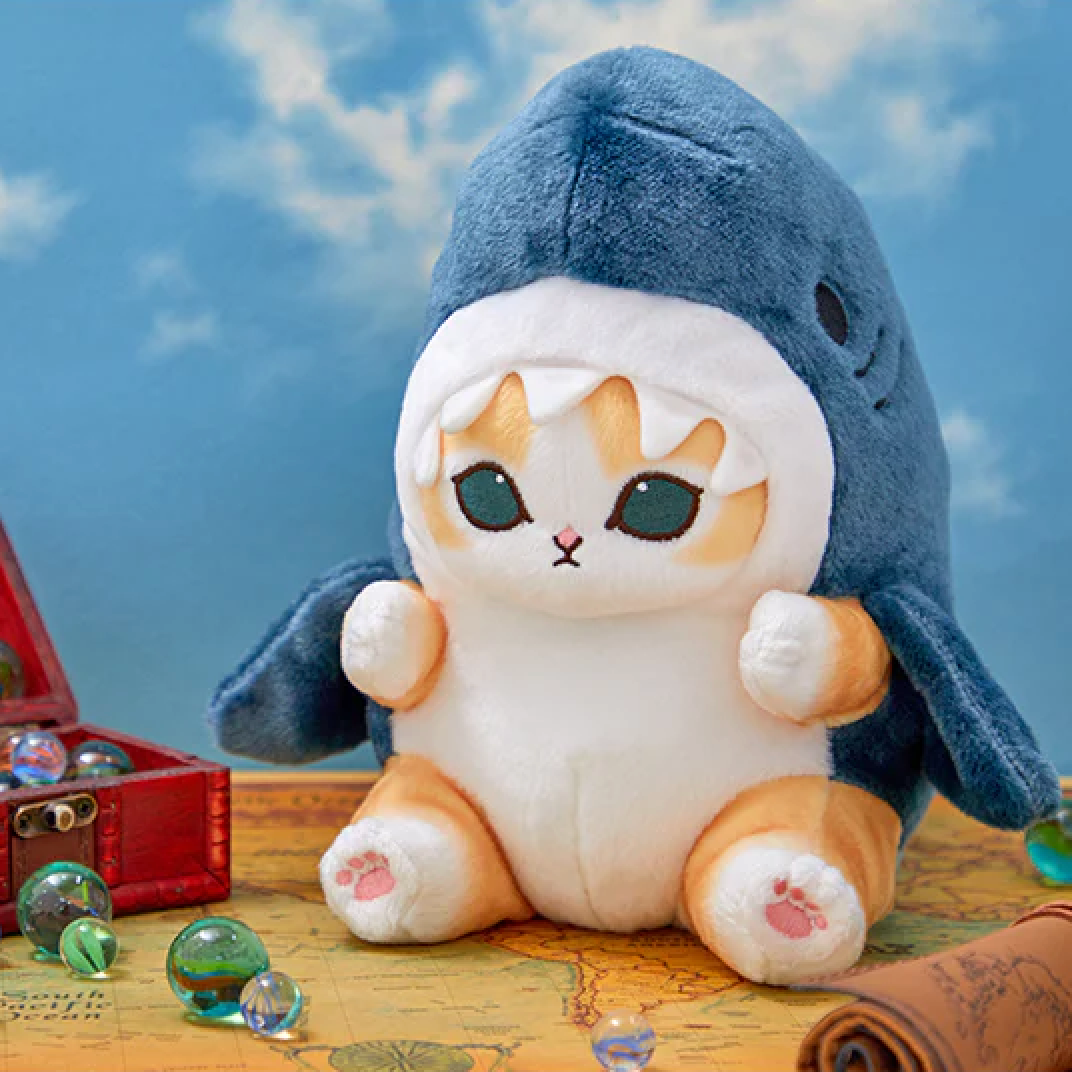 Mofusand Shark Cat Plush S