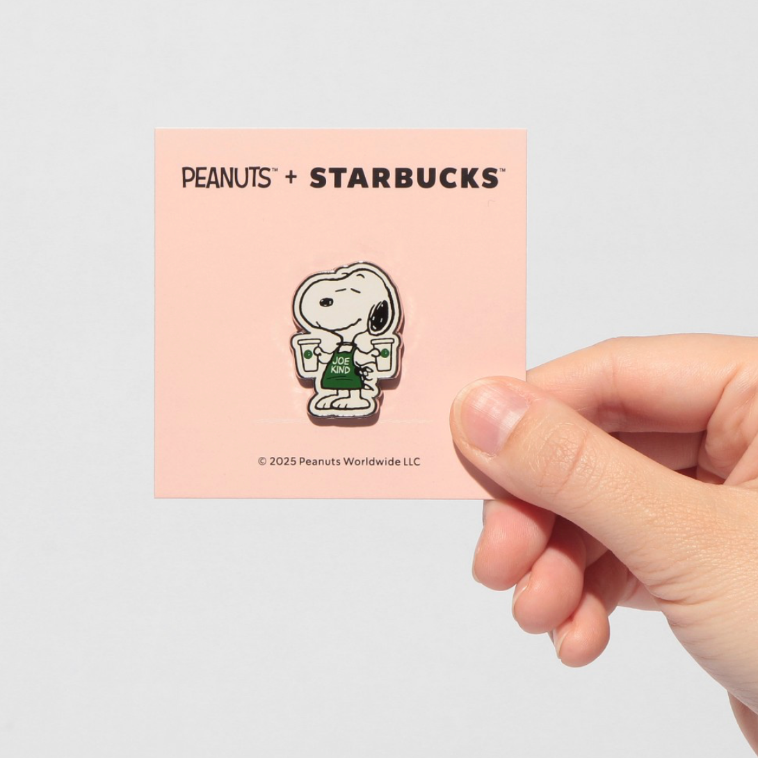 Starbucks x Peanuts Joe Kind Snoopy - 別針徽章 襟章