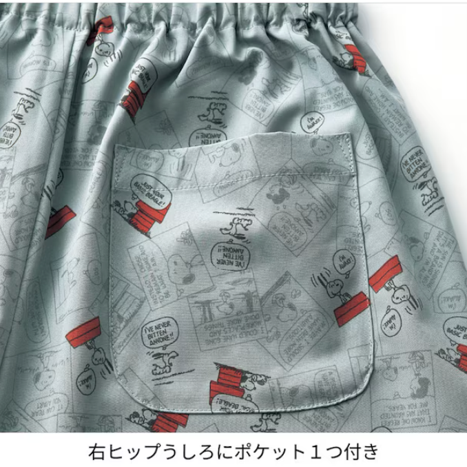 【訂貨】Snoopy 接觸冷感 家居褲 睡褲 7分長