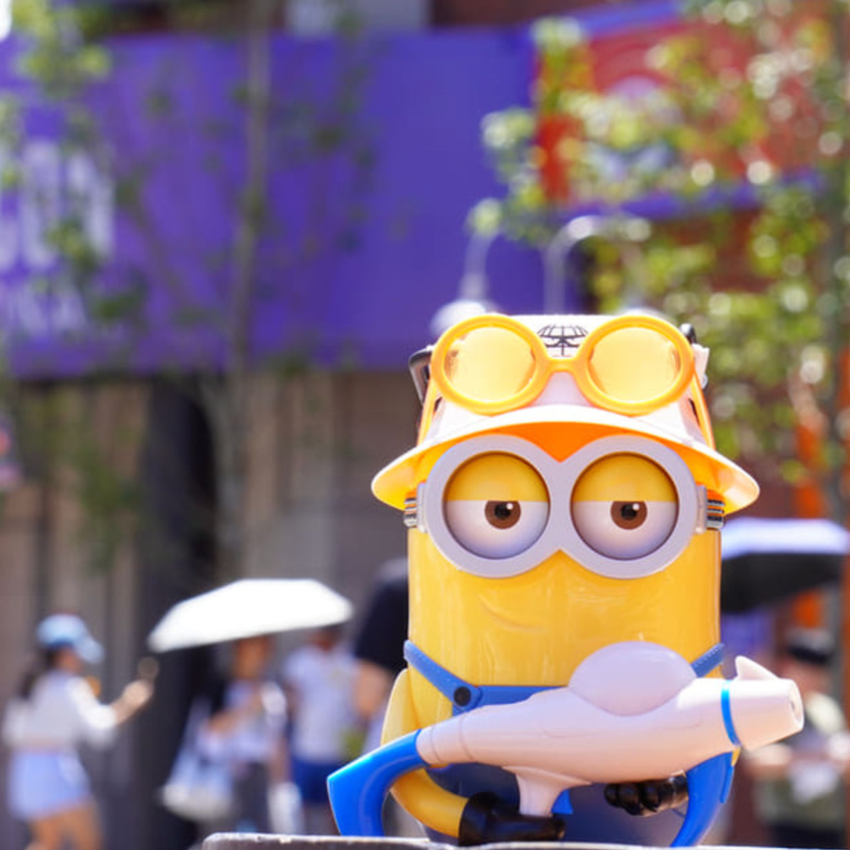 USJ Minions Villain-Con Dave 雷射槍 爆谷桶 爆米花桶