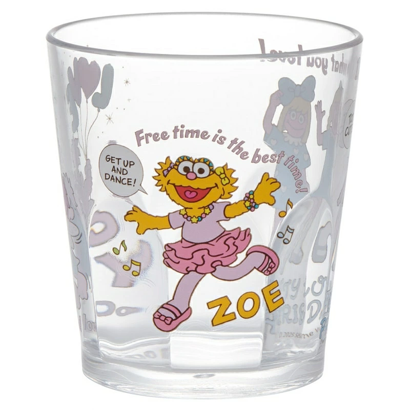 【訂貨】芝麻街 Sesame Street - 膠水杯 280ml Abby & Zoe