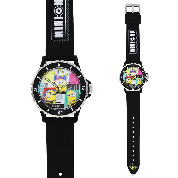 【訂貨】USJ Minions 黑色手錶