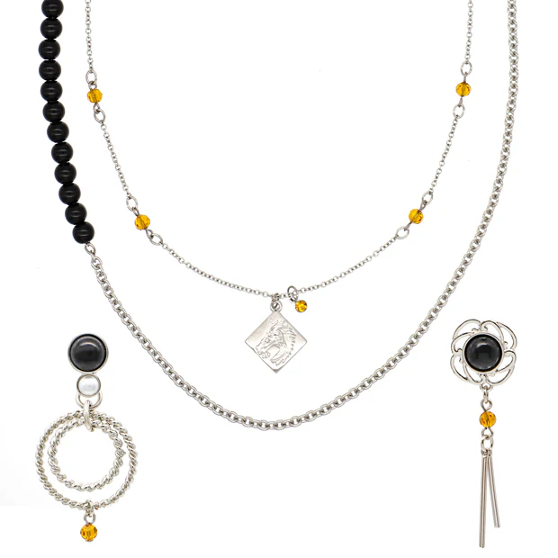 【訂貨】USJ 咒術迴戰 項鍊及耳環 首飾套裝（夏油傑）