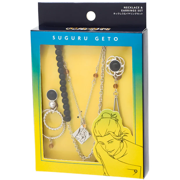 【訂貨】USJ 咒術迴戰 項鍊及耳環 首飾套裝（夏油傑）