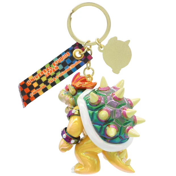 【訂貨】USJ 25th Discover U 週年紀念系列 - 任天堂 Mario & 庫巴 幻彩色鑰匙扣