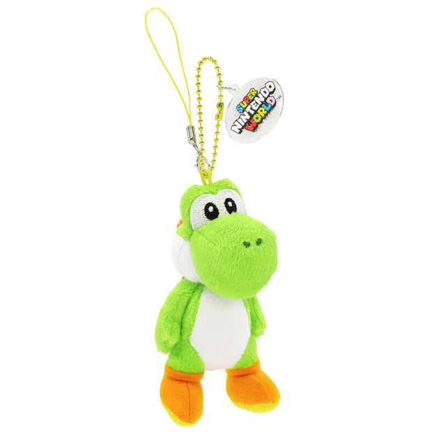 【現貨】USJ Nintendo World Yoshi 透明牌 小吊飾 （綠）