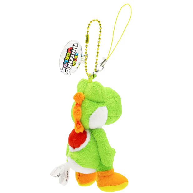 【現貨】USJ Nintendo World Yoshi 透明牌 小吊飾 （綠）