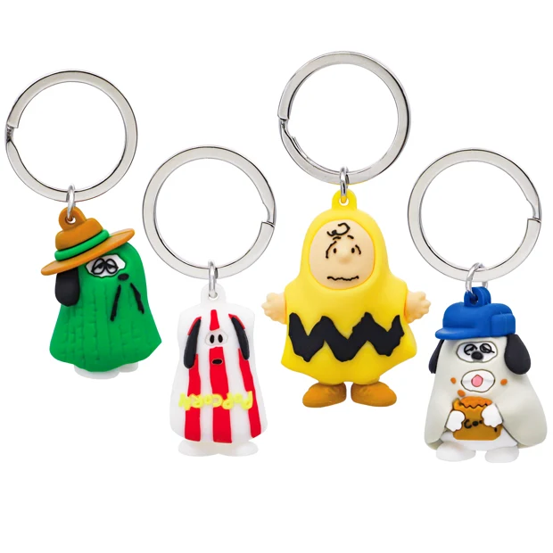【訂貨】USJ Halloween Peanuts 幽靈 鬼鬼造型鑰匙扣 4pcs