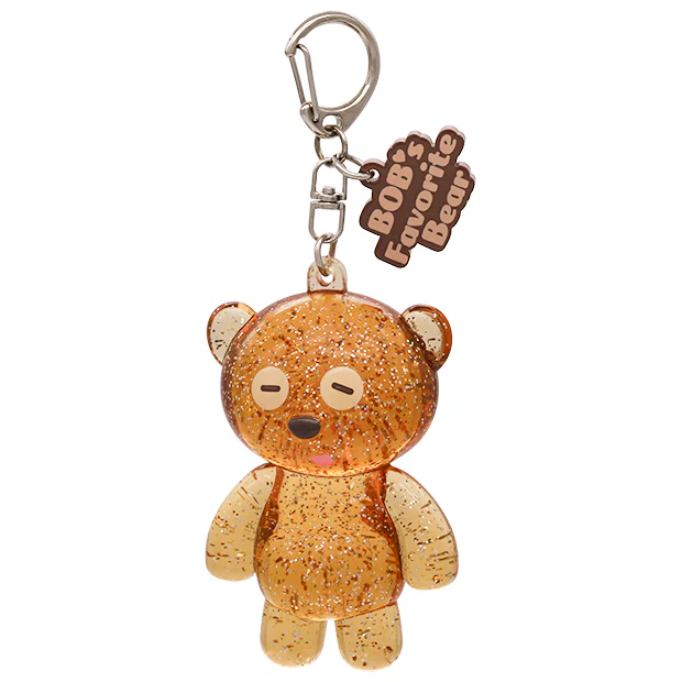 【訂貨】USJ Tim Bear 亞加力公仔鑰匙扣 (閃粉)