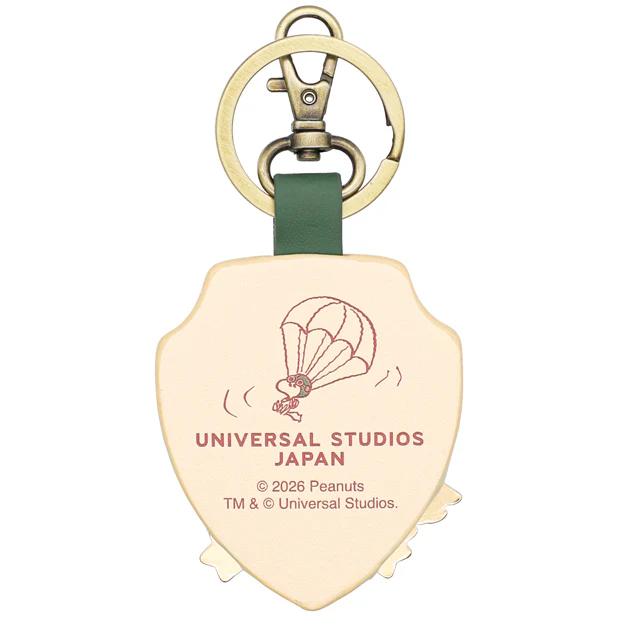 【訂貨】USJ PEANUTS Snoopy Flying Ace - 徽章造型鑰匙扣