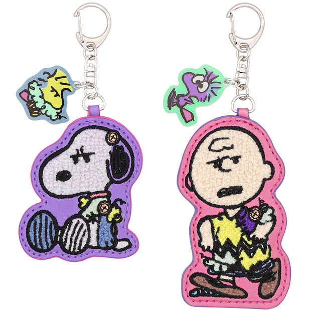 USJ Halloween Snoopy Horror Nights - Pair Embroidered Keychain