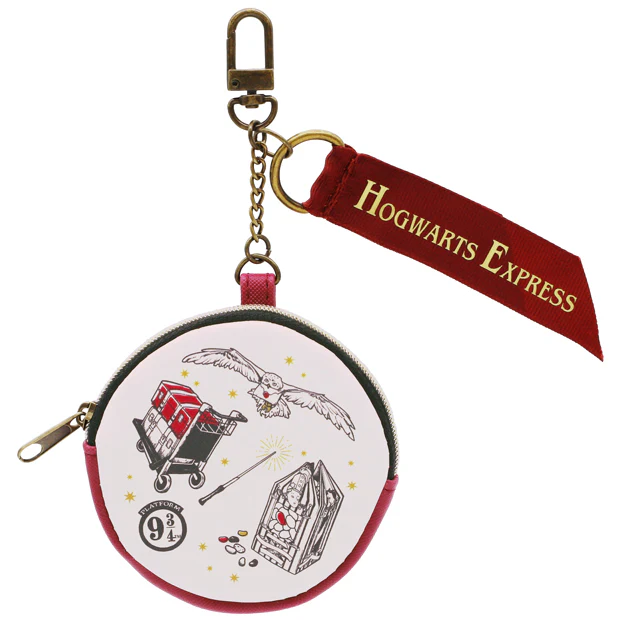 【訂貨】USJ 哈利波特 Harry Potter Hogwarts Express 圓形小包 散銀包 掛飾