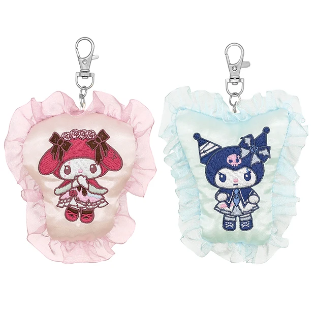 【訂貨】USJ Halloween Horror Nights Kuromi x Melody - Pair Keychain 掛飾套裝