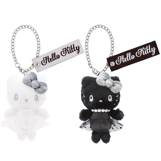 【訂貨】USJ 黑白 Hello Kitty Pair 公仔掛飾