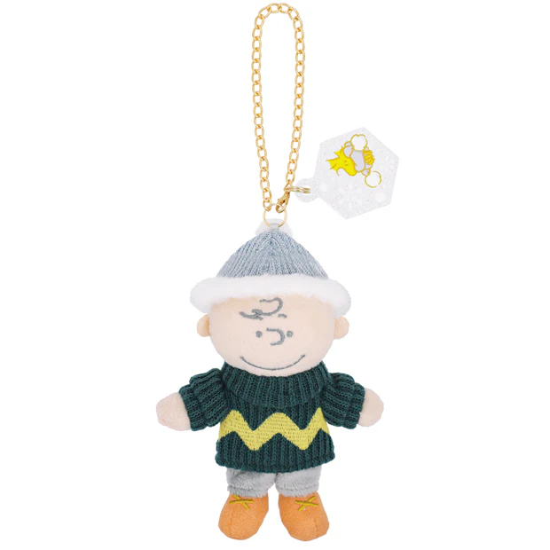 【訂貨】USJ PEANUTS Snowy Sparkles Snoopy 史努比聖誕系列 - 掛飾公仔（S）