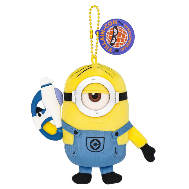 USJ Minions Villain-Con Stuart Plush Keychain
