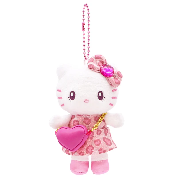 【訂貨】USJ Hello Kitty 公仔掛飾（豹紋）
