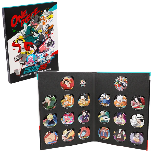 USJ ONE PIECE Premier Summer 2026 - Round Badge Complete Box Set