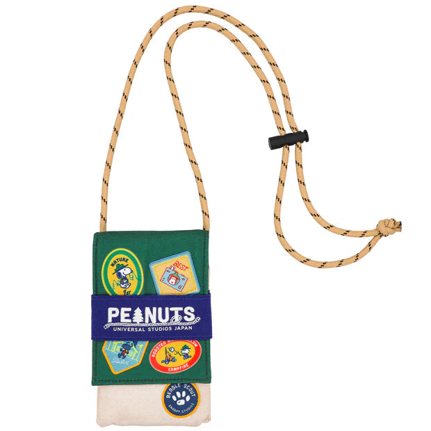 USJ Peanuts Snoopy Beagle Scout 露營童軍系列 - 手機袋 電話袋