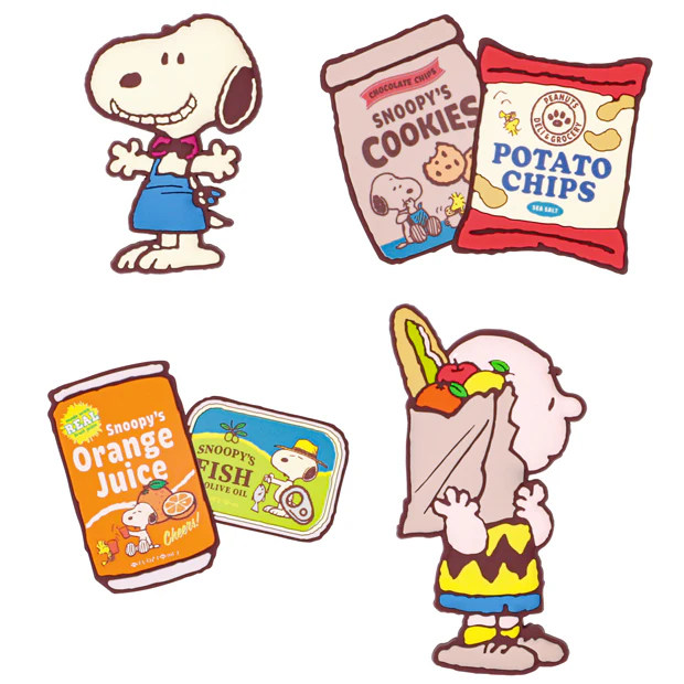 【訂貨】USJ Peanuts DELI & GROCERY Snoopy 磁石套裝 磁鐵貼