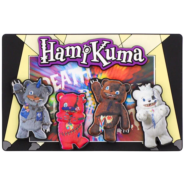 【訂貨】USJ Halloween - Hami-kuma 磁石 磁鐵貼 6pcs
