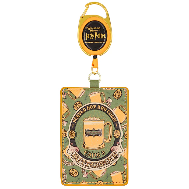 【訂貨】USJ Harry Potter Butterbeer 奶油啤酒 伸縮繩 證件套 卡套