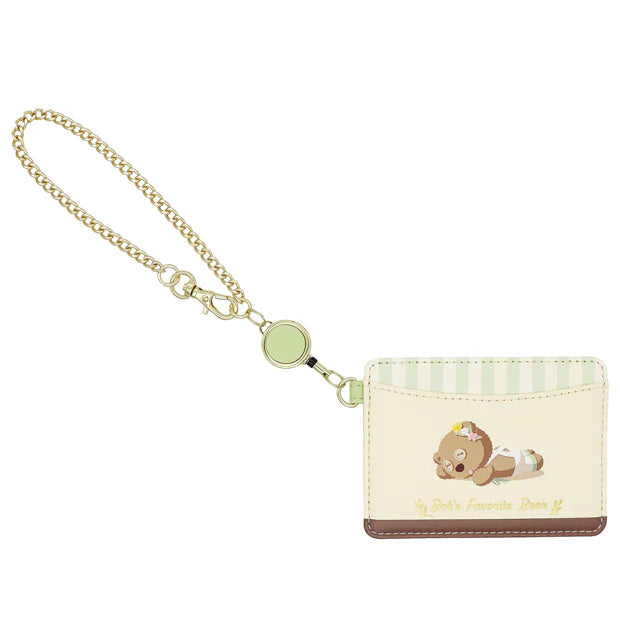 USJ Tim熊 春夏花朵系列 - 伸縮繩卡套 證件套