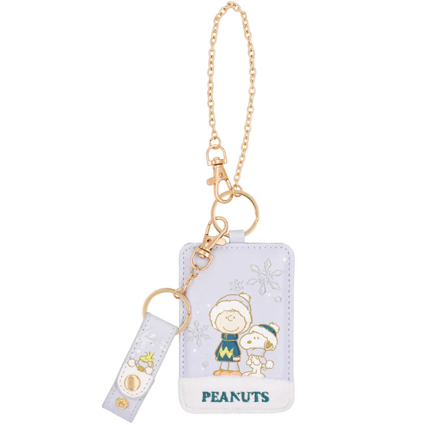 【訂貨】USJ PEANUTS Snowy Sparkles Snoopy 史努比聖誕系列 - 證件套 卡套 手套扣