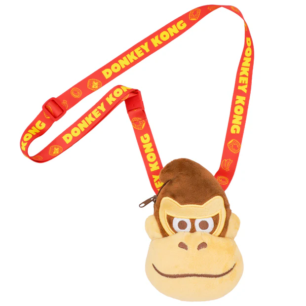 【訂貨】USJ 任天堂世界 Donkey Kong 系列 - Donkey Kong 掛頸散銀包證件套