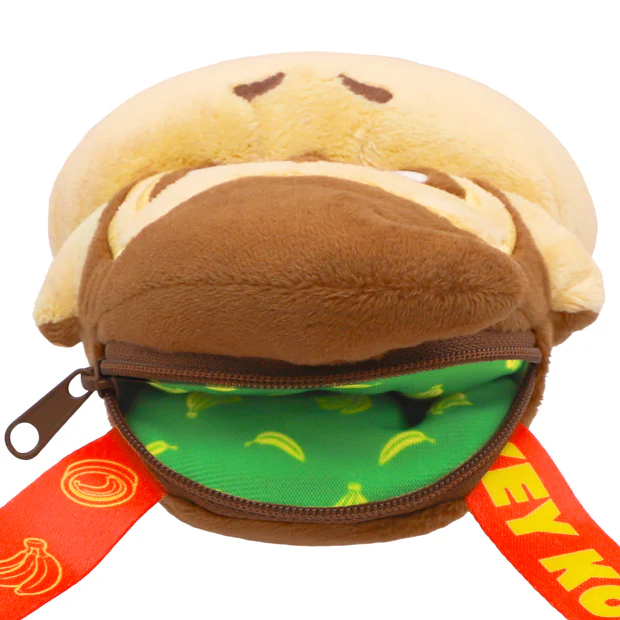 【訂貨】USJ 任天堂世界 Donkey Kong 系列 - Donkey Kong 掛頸散銀包證件套