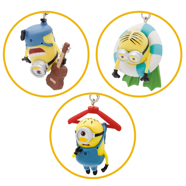 【訂貨】USJ Minions Collectable Capsule Figure Strap 扭蛋造型小掛飾（隨機）