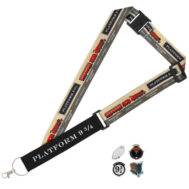 USJ 哈利波特 頸帶和徽章套裝 (九又四分之三月台)