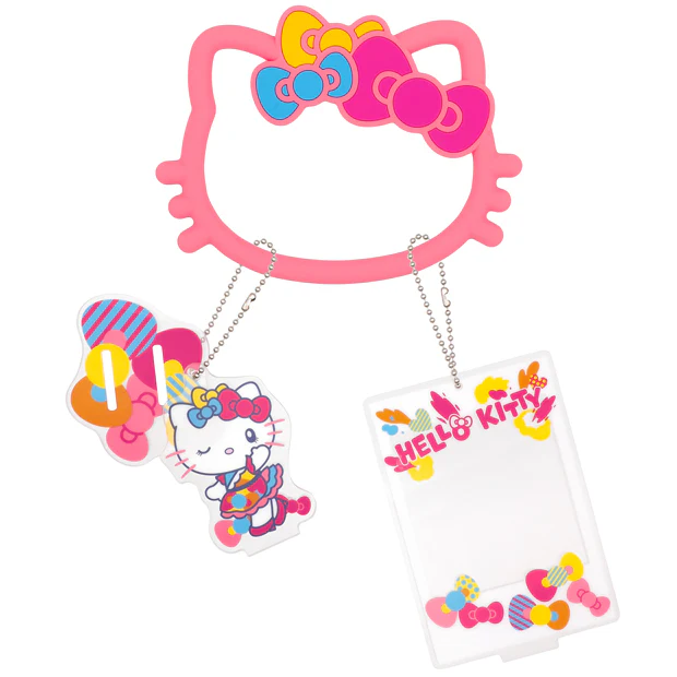 【訂貨】USJ 25th Discover U 週年紀念系列 - Hello Kitty 手環連立牌掛飾