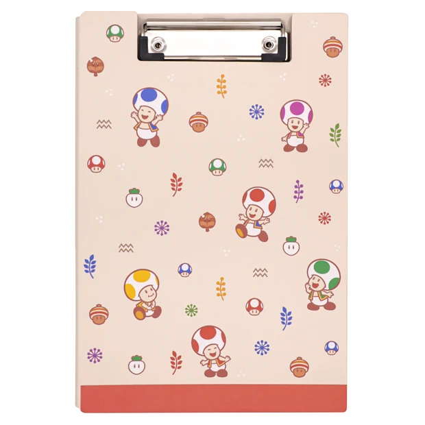 【訂貨】USJ Mario 奇諾比奧 文件夾 A5 Clipboard 