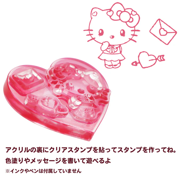 【訂貨】USJ Hello Kitty 透明印章