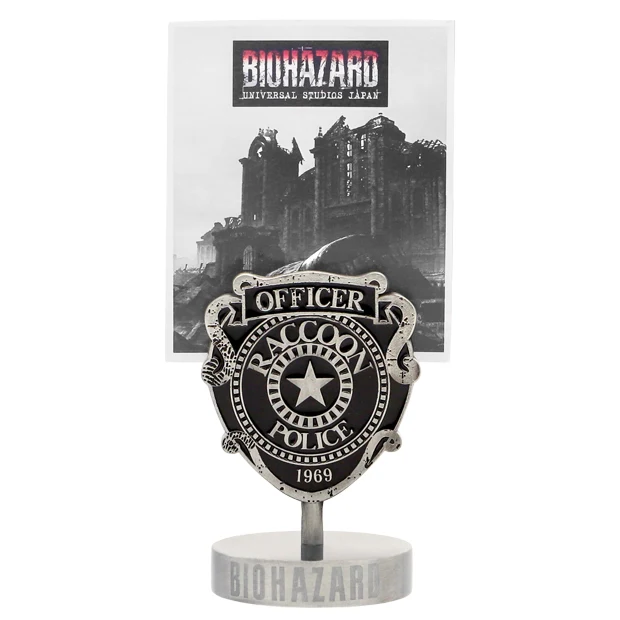 【訂貨】USJ Halloween 生化危機 Raccon Police Memo Stand 