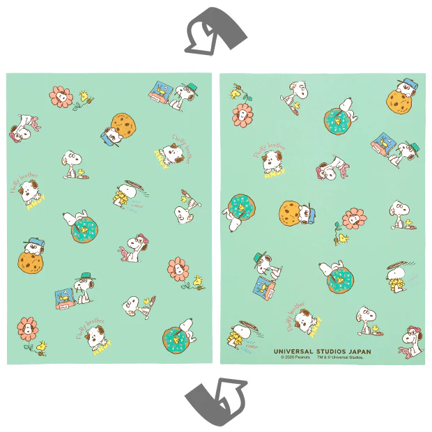 【訂貨】USJ Peanuts Snoopy & Brothers 筆記本 記事簿